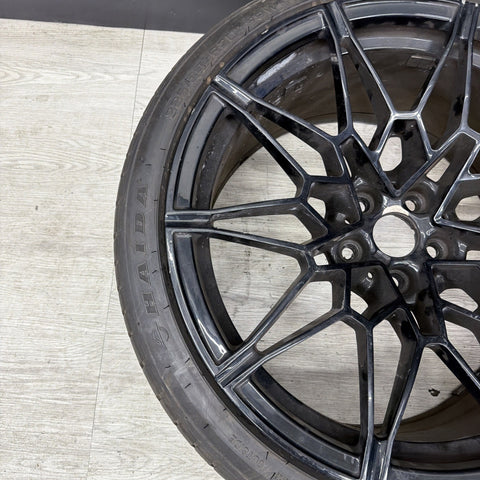 OEM BMW G80 G82 G83 M3 M4 21-25 826M 19" FRONT WHEEL RIM 19x9.5 *Flaking Paint*