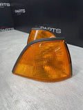 Amber Corner Signal Lights 92-99 BMW 3 Series E36 Coupe Pair