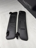 98-02 BMW Z3M Z3 M COUPE SUN VISOR VISORS SET BLACK