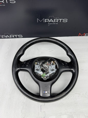 BMW Steering Wheel 01-06 E46 M3 Stock MANUAL 32342282020 GRADE B