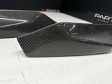 BMW 21-26 G80 G82 G83 M3 M4 Front Bumper Lower Molding Splitters Carbon Fiber