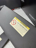 BMW 94-99 E36 M3 Coupe Black Sun Visors Sunvisors Pair OEM