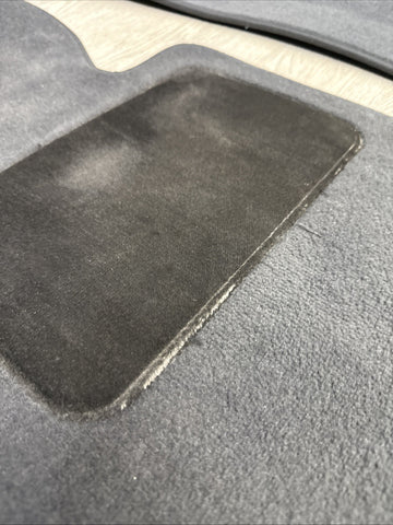 Genuine 01-06 BMW E46 M3 Convertible Carpets Floor Mats Black Front & Rear