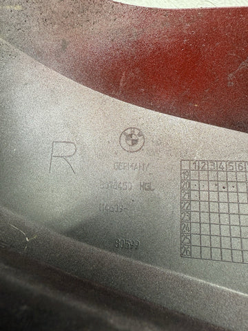 BMW G82 G83 M4 REAR BUMPER DIFFUSER TRIMS SPLITTERS 8076450 OEM IMOLA RED