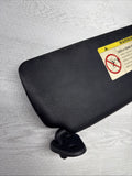 01-06 BMW E46 M3 Convertible Left Driver Side Sunvisors Sun Visor Black