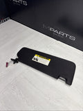 08-13 OEM BMW E92 328 335 M3 Coupe Left Driver Sun Visor Black Felt