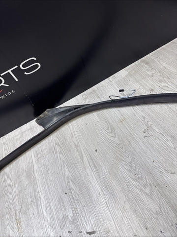 BMW E46 M3 01-06 Right Passenger Side Door Weather Strip Seal Black OEM *Notes*