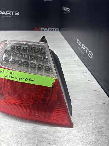 01-06 E46 BMW 330 M3 CONVERTIBLE REAR LED TAIL LIGHT DRIVER 6937453 *PIXELS*