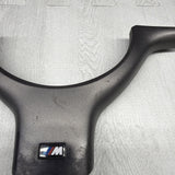 OEM 01-06 BMW E46 M3 Lower Steering Wheel Trim Cover Plate Titan Shadow Grey