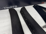 01-06 BMW E46 M3 Coupe Front A B C Pillars Black Original OEM Set *Notes