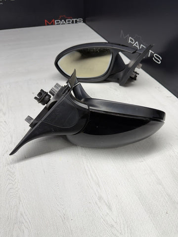 08-13 BMW E92 E93 M3 Left Right Fold Mirrors Matte Black / Black