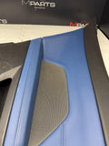 BMW 21-26 G82 G83 M4 Coupe Rear Left Driver Side Door Panel Fjords Blue