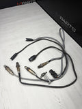 60k Miles Set of 4 Oxygen O2 Sensors 2005 BMW 330I E46 ZHP OEM 7523434 7523435