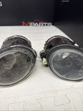 01-06 BMW E46 M3 Front Left Right Passenger Driver Bumper Fog Lights Clear OEM