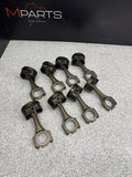 BMW E39 M5 S62 Pistons With Connecting Rods Set Of 8