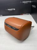 2001-2006 BMW E46 M3 Convertible Cinnamon Rear Headrests Head Rests Pair