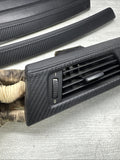 08-13 BMW E92 E93 M3 Interior Trim Set Carbon Leather OEM Genuine *Notes*