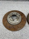 08-13 BMW E90 E92 E93 M3 Rear Brakes Rotors 2283803 2283804