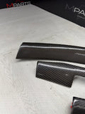 BMW E46 M3 01-06 Carbon Fiber Interior Trim Dashboard Dash Board Set *Notes*