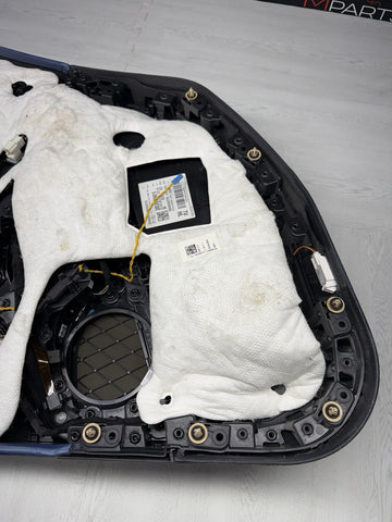 BMW 21-26 G80 M3 Sedan Rear Left Driver Side Door Panel Fjords Blue