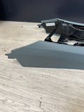 08-13 BMW E90 E92 E93 M3 Center Console Extended Leather Silverstone Palladium