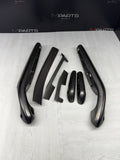01-06 BMW E46 M3 Convertible Interior Armrests Trim Set Titan Shadow Grey