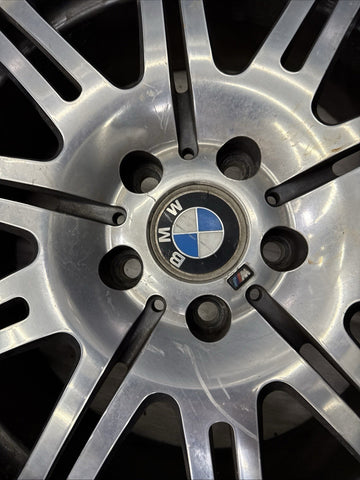 01-06 BMW E46 M3 Factory Front 19x8 M Double Spoke Alloy Style 67 Wheel 19” OEM