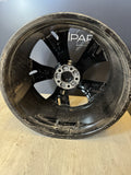 22" Audi RS7 RS6 OEM Stock Wheel Gloss Black Rim Q7 SQ7 22x10.5 *Repaired Crack*