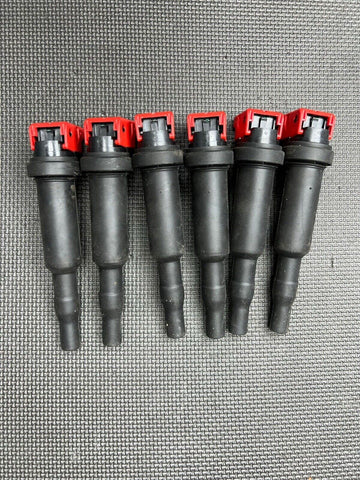 BAV AUTO BMW M3 M4 M5 M6 N55 N63 S54 S55 S63 Spark Plug Ignition Coils (6)