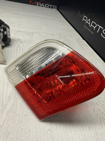 Inner Trunk Lid Tail Lights Pair 99-03 BMW E46 325 330 M3 Coupe Convertible