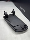 16-21 OEM BMW F87 M2 Center Armrest Tray Console Black Leather Blue Stitch
