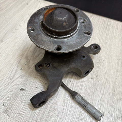 BMW E36 M3 S50 LEFT DRIVER FRONT SPINDLE HUB ASSEMBLY *Notes*