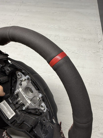 BMW E60 E63 E64 M5 M6 06-10 SMG Steering Wheel Rewrapped