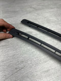 91-98 BMW 3 Series E36 M3 Dashboard Air Vents Strips Pair GENUINE 1977223 Grey