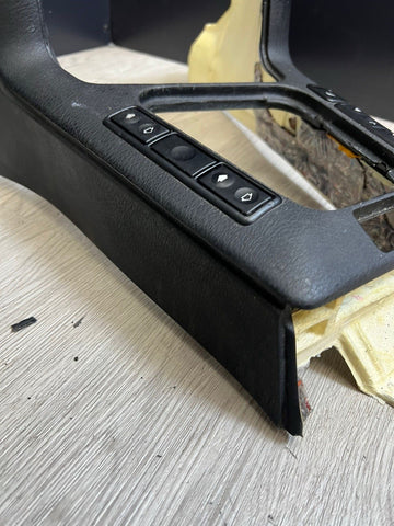 95-99 BMW E36 M3 Lower Dash Center Console Housing Panel Support Black
