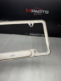 LICENSE PLATE FRAME BRACKET MOUNT HOLDER CHROME OEM BMW