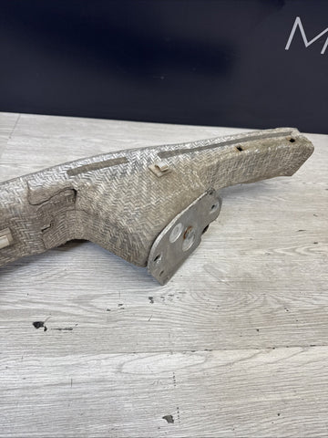 01-06 BMW E46 M3 Front Bumper Rebar Reinforcement Beam *Small Crack*