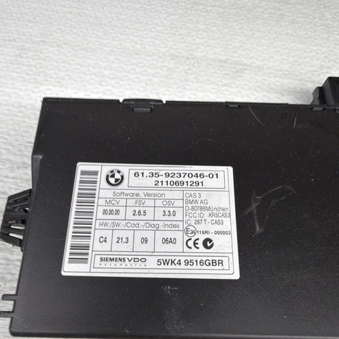BMW 5 E60 E61 E63 CAS3 EWS Control Unit Car Access System CAS Module 9237046
