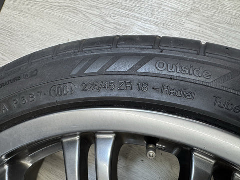 01-06 BMW E46 M3 Wheels Rims Style 67 Factory OEM 18” Staggered