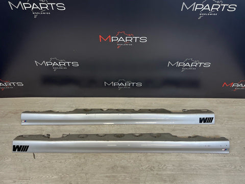 01-06 BMW E46 M3 Rocker Panel Side Skirts OEM Titanium Silver