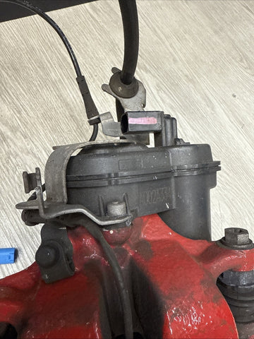 20-25 OEM BMW F96 X6M Rear Right Passenger Side Caliper Brembo Red