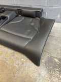 BMW F82 M4 Coupe 15-20 Rear Back Seats Cushion Black Leather Backrest Bench