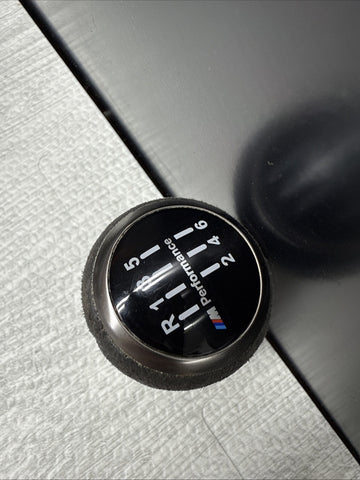 Genuine BMW Gear Shift Knob With Alcantara M PERFORMANCE 25112222534
