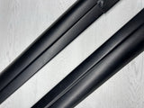 00-06 BMW E46 325 330 M3 COUPE DOOR SILLS BLACK 8239965