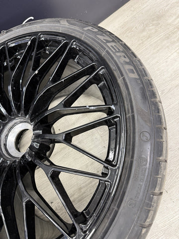 21” Lamborghini Aventador S Rear 21x13 Wheel Rim Factory OEM 470601017AG