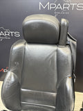 01-06 BMW E46 M3 Convertible Interior Front Non Heated Seats Black