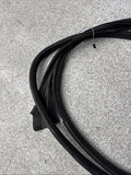 BMW E46 M3 01-06 Passenger Right Door Weather Strip Seal Black OEM *Small Rip