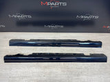 01-06 BMW E46 M3 Rocker Panel Side Skirts OEM Carbon Black