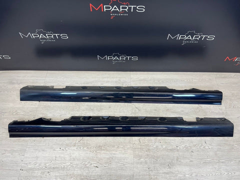 01-06 BMW E46 M3 Rocker Panel Side Skirts OEM Carbon Black