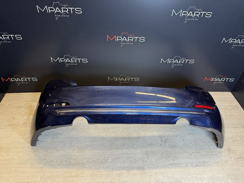 (PICKUP ONLY) 12-15 BMW F30 335 Sedan Rear Bumper Cover Panel Dual Exhaust Blue